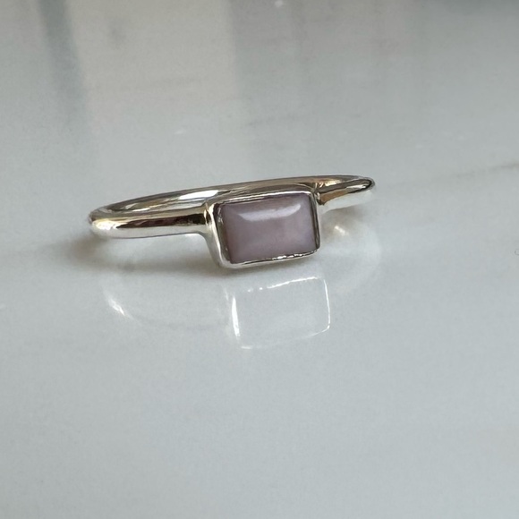NWOT Sundance Pink Muse Ring Pink Kunzite Sterling Silver